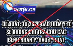 Cảnh báo tin giả về chính sách BHYT