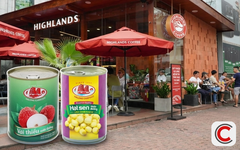 Highlands Coffee dùng sản phẩm gì từ Công ty Đồ hộp Hạ Long?