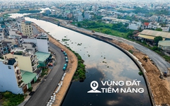 Dự án cải tạo kênh 9.000 tỷ, dài nhất TP.HCM: Đoạn đã “khoác áo mới”, đoạn vẫn ngổn ngang bùn đất