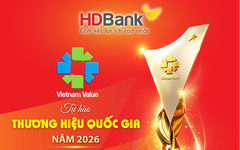 HDBANK tiếp tục khẳng định vị thế Thương hiệu Quốc gia
