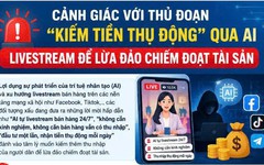 Xuất hiện thủ đoạn lừa đảo mời đầu tư “gói AI” livestream bán hàng