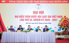 Đại hội đại biểu toàn quốc Hội Luật gia Việt Nam lần thứ XV bước vào phiên làm việc đầu tiên