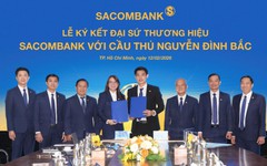 Cầu thủ Nguyễn Đình Bắc chính thức trở thành Đại sứ thương hiệu Sacombank