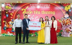 Vietinbank Chi nhánh Thành An trao quà cho học sinh có hoàn cảnh khó khăn tại Trường Mầm non Tốt Động