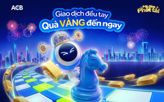 ACB chúc khách hàng một năm mới Mã đáo phát tài với chương trình khuyến mãi trúng hàng chục lượng vàng