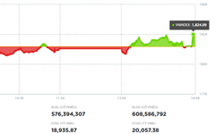 Chứng khoán ngày 13/2: VN-Index 'nghỉ Tết' trên mốc 1.820 điểm