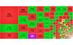 Chứng khoán ngày 25/2: Dòng tiền chốt lời, VN-Index 'quay đầu' giảm