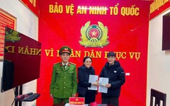 Tài khoản nhận 50 triệu đồng, một năm sau về quê được công an liên hệ làm việc