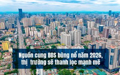 BHS R&D: Năm 2026, nguồn cung chung cư ồ ạt đổ bộ, giá chạm đỉnh rồi "đứng im"…nhà đầu tư nên làm gì?