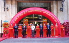 Sacombank khai trương Chi nhánh Minh Khai tăng kết nối tài chính tại trung tâm TP.HCM