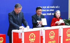 Dự kiến ngày 22/3 công bố kết quả bầu cử đại biểu Quốc hội khóa XVI