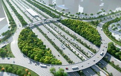 Dự án kết nối sân bay hơn 196.000 tỷ đồng với Thủ đô do Liên danh Sun Group đầu tư gặp khó tại đoạn tuyến dài 1,6km