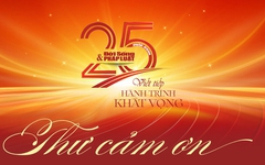 Thư cảm ơn của Tổng Biên tập Tạp chí Đời sống và Pháp luật