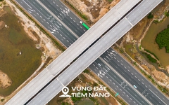 Cận cảnh nút giao rộng gấp 7 lần hồ Hoàn Kiếm, có đường nhánh dài gấp 6 lần nhịp chính cầu Nhật Tân, kết nối trực tiếp tới  siêu đô thị 18 tỷ USD tại Quảng Ninh