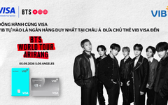 Chi tiêu từ 3 triệu đồng với thẻ VIB Visa, cơ hội trúng chuyến đi trọn gói xem BTS WORLD TOUR 'ARIRANG' TẠI LOS ANGELES