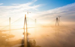 Cây cầu dây văng hơn 5.000 tỷ đồng dài 6,61km, rút ngắn thời gian di chuyển TP.HCM - miền Tây do người Việt xây dựng, thiết kế
