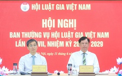 Khẩn trương chuẩn bị Đại hội đại biểu toàn quốc Hội Luật gia Việt Nam lần thứ XV