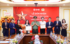 Bằng khen của Bộ Công an và dấu ấn SHB trong bảo đảm an ninh tiền tệ, an toàn hệ thống ngân hàng