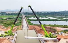 Phát hiện đoàn xe Trung Quốc chở hơn 1.000 tấn thiết bị, di chuyển 100 km giữa đêm, thực hiện nhiệm vụ thần tốc chỉ trong 24 giờ