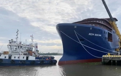 Xưởng đóng tàu Việt Nam bàn giao 'siêu tàu' dài 112m cho Na Uy, nhận lời khen đặc biệt về chất lượng