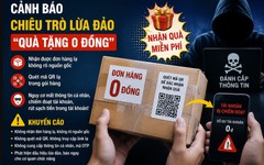 Cảnh báo thủ đoạn lừa đảo “quà tặng 0 đồng” trên mạng xã hội