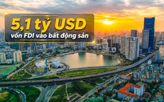 Người Việt chưa vội mua, khối ngoại đã rót 5,1 tỷ USD vào bất động sản: Họ nhìn thấy điều gì?