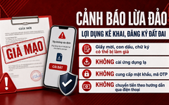 Xuất hiện chiêu lừa cập nhật thông tin đất đai, người dân cần cảnh giác