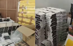Đột kích 2 kho hàng, cảnh sát triệt phá đường dây điện thoại giả mang nhãn Oppo, Realme, bắt giữ 2 nghi phạm