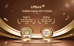LPBank lập cú đúp thăng hạng, khẳng định vị thế ngân hàng tư nhân hàng đầu