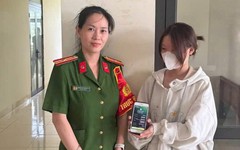 Công an kiểm tra giao dịch chuyển tiền đến tài khoản nữ sinh 2007, nội dung "Cty quang huy tthd 5962"