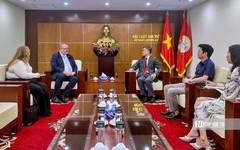 Thúc đẩy hợp tác giữa Hội Luật gia Việt Nam với Hiệp hội Luật sư Anh và Xứ Wales