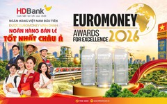Danh hiệu “Ngân hàng Bán lẻ tốt nhất châu Á” lần đầu tiên được trao cho một ngân hàng Việt Nam