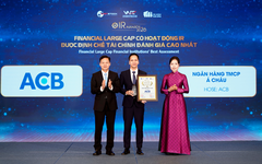 ACB được giới tài chính đánh giá cao nhất về hoạt động IR trong nhóm Financial Large Cap