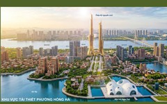 Hà Nội sẽ có siêu Tháp Kỷ nguyên 109 tầng bên sông Hồng, giữa đại đô thị 11.400ha