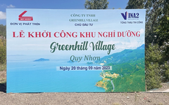 Ngân hàng rao bán khoản nợ của chủ dự án Greenhill Village Quy Nhơn từng được Vina2 của Chủ tịch Nguyễn Thanh Tuyên để ý