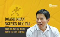 [Info] Doanh nhân Nguyễn Đức Tài - người chỉ huy của đế chế bán lẻ Thế Giới Di Động