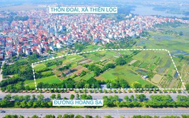Sau khi các ông lớn Vingroup, Sunshine, Him Lam, BRG… đổ bộ, cùng loạt cây cầu vừa khởi công, khu vực này tại Hà Nội sắp có khu đô thị hơn 260.000 m2