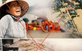 Cảnh báo tin giả, hình ảnh, video AI ngụy tạo về mưa lũ miền Trung