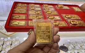 Ngày 5/12: Giá vàng miếng tại SJC, DOJI, PNJ, Phú Quý... bật tăng tới 1,1 triệu đồng/lượng