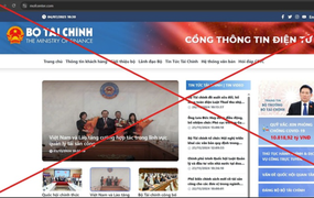 Cảnh báo giả mạo Bộ Tài chính để lừa đảo