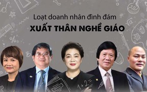 Những doanh nhân xuất thân từ nhà giáo