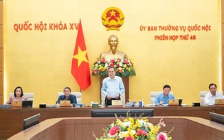 Ủy ban Thường vụ Quốc hội xem xét đề án sáp nhập tỉnh, thông qua nguyên tắc sắp xếp cấp xã