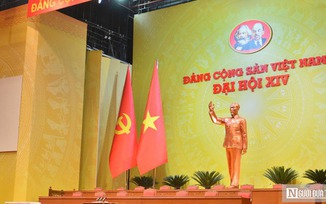 Cận cảnh nơi diễn ra Đại hội XIV của Đảng trước ngày khai mạc