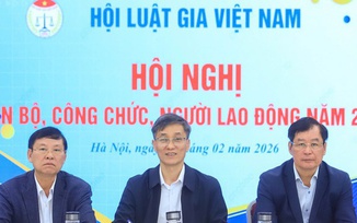 Hội Luật gia Việt Nam đoàn kết, vững vàng, đổi mới, hiệu quả, vững tin bước vào kỷ nguyên mới