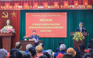 Cử tri nơi cư trú nhất trí giới thiệu ông Nguyễn Khánh Ngọc ứng cử Đại biểu Quốc hội khóa XVI