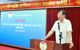Đổi mới tư duy phổ biến pháp luật: Giáo dục pháp luật phải đi trước