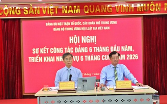 Đảng bộ Trung ương Hội Luật gia Việt Nam sơ kết công tác Đảng 6 tháng đầu năm