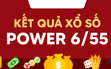 Kết quả xổ số Vietlott ngày 12/9/2024: Tìm chủ nhân giải Jackpot 58 tỷ đồng loại hình Power 6/55