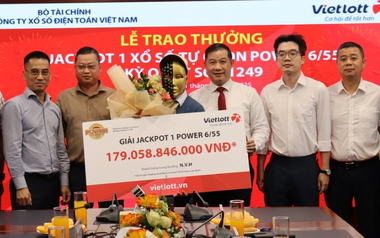 Nam giáo viên ở Đà Nẵng trúng giải Jackpot 1 hơn 179 tỷ đồng