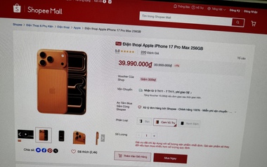 Apple thu hơn 2.500 tỷ đồng trên sàn TMĐT trong quý III/2025